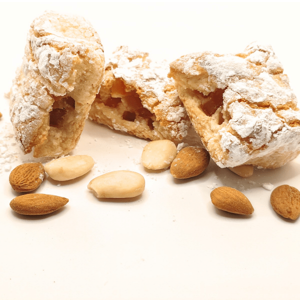 Biscotti Taormina 1kg - Paste di Mandorla con Cuore d'Arancia Candita - Dolci delizie siciliane