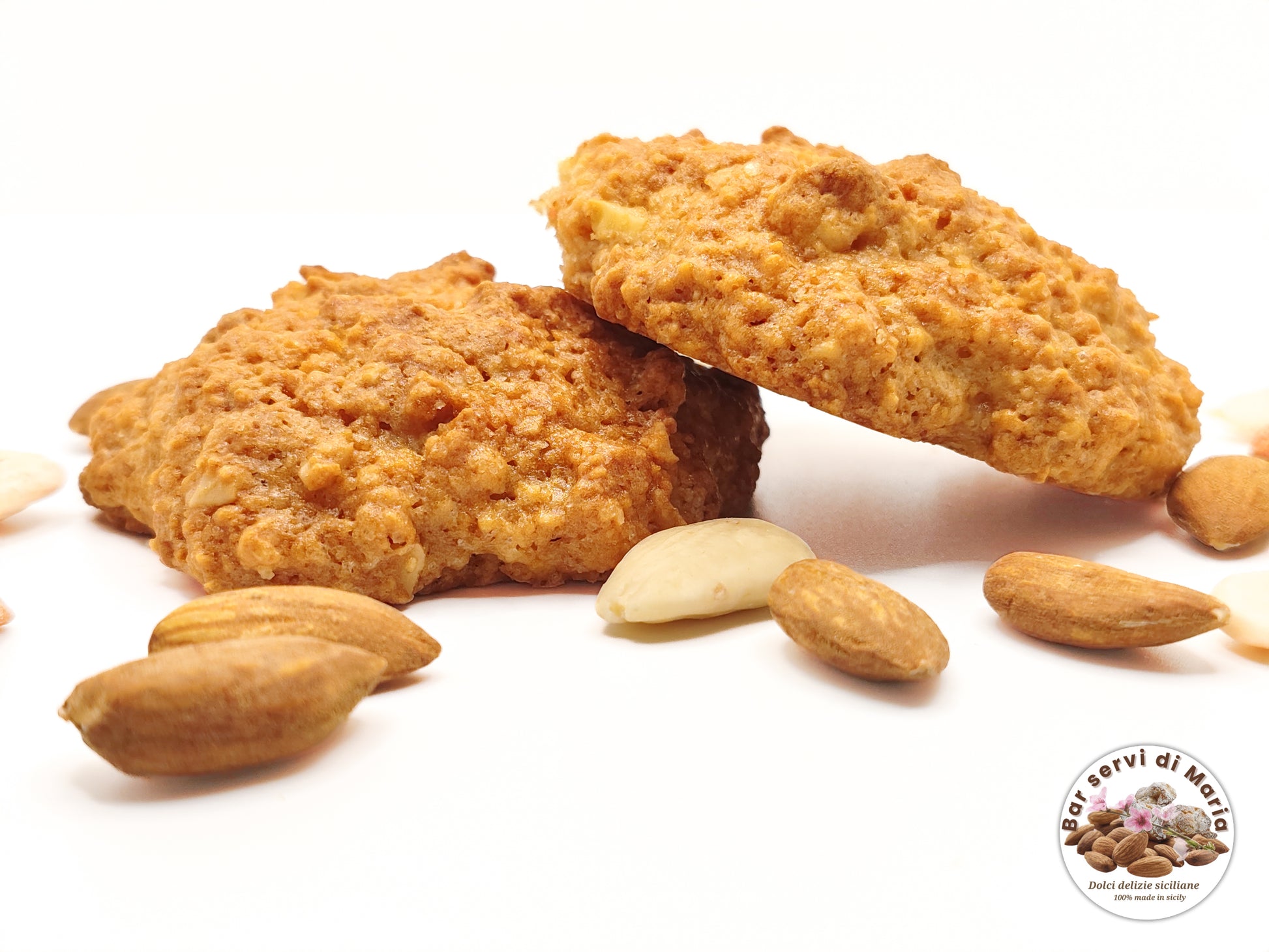 biscotto croccante alle mandorle del sito dolci delizie siciliane