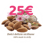 Gift card buono regalo 25€ dolci delizie siciliane