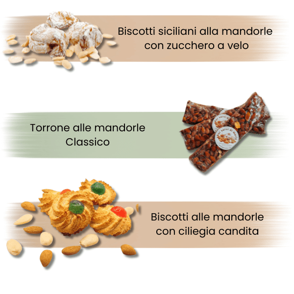 Kit Goloso TRIS Siciliano | PREZZO SPECIALE - Dolci delizie siciliane
