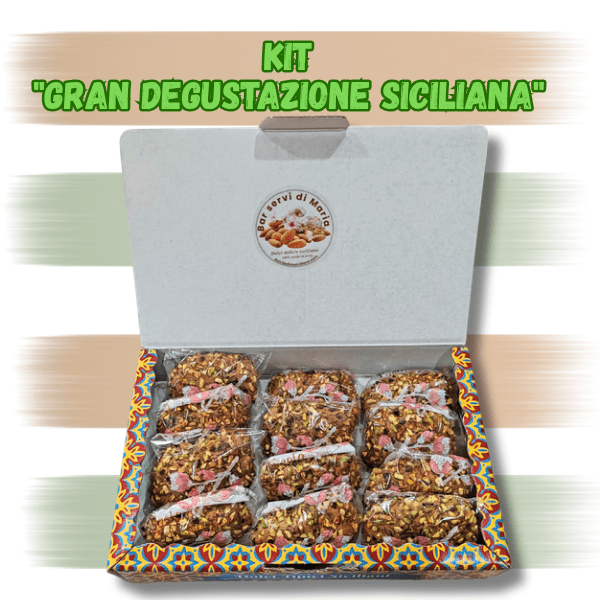 Kit "Gran Degustazione Siciliana" – 4x500g - Dolci delizie siciliane